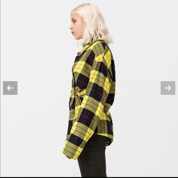 Cheap Monday flannel check shirt in plaid - Picture 8 of 9